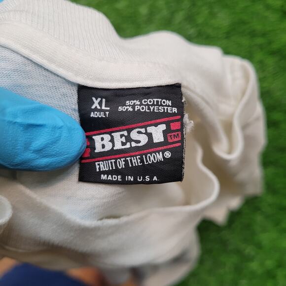 VTG 90s "Hurricane Survivor" Sage Software Promo T-Shirt Mens Large - Picture 11 of 11